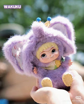 WAKUKU | Limited Hangtag Series |  Ton Ton Purple Graffiti Mascot